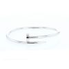 Cartier Juste un clou bracelet in white gold - 360 thumbnail
