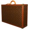 Louis Vuitton  Bisten 65 suitcase  monogram canvas  and natural leather - Detail D2 thumbnail