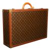 Louis Vuitton  Bisten 65 suitcase  monogram canvas  and natural leather - Detail D3 thumbnail