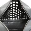 Prada  Bauletto handbag  in black and grey leather - Detail D5 thumbnail