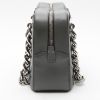 Prada  Bauletto handbag  in black and grey leather - Detail D7 thumbnail