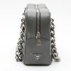 Prada  Bauletto handbag  in black and grey leather - Detail D8 thumbnail