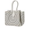 Alaïa   handbag  in white leather - 00pp thumbnail