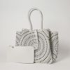 Alaïa   handbag  in white leather - Detail D2 thumbnail