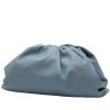 Bottega Veneta  Pouch pouch  in light blue smooth leather - 00pp thumbnail