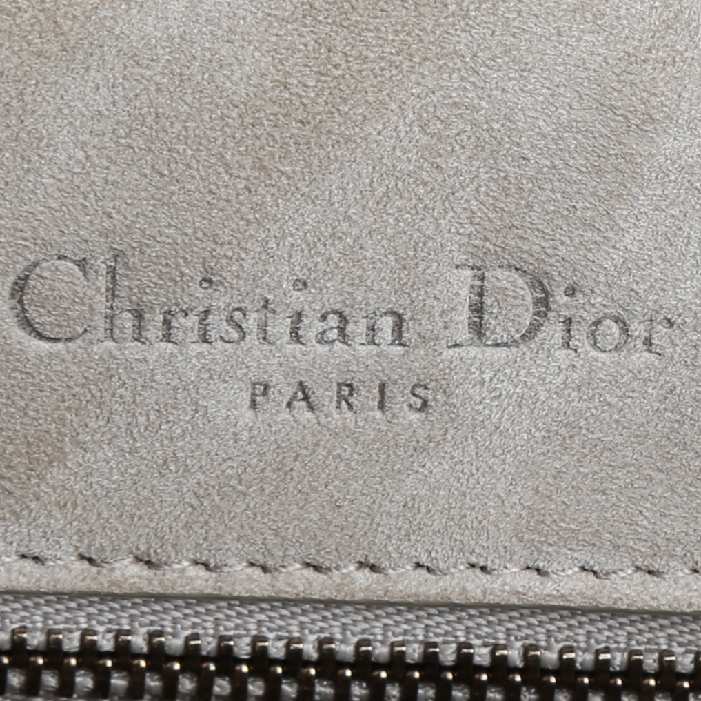 Bolso bandolera Dior  Diorama en piel de pitón beige - Detail D4