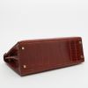 Hermès  Kelly 32 cm handbag  in Etruscan red alligator - Detail D6 thumbnail