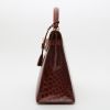 Hermès  Kelly 32 cm handbag  in Etruscan red alligator - Detail D7 thumbnail
