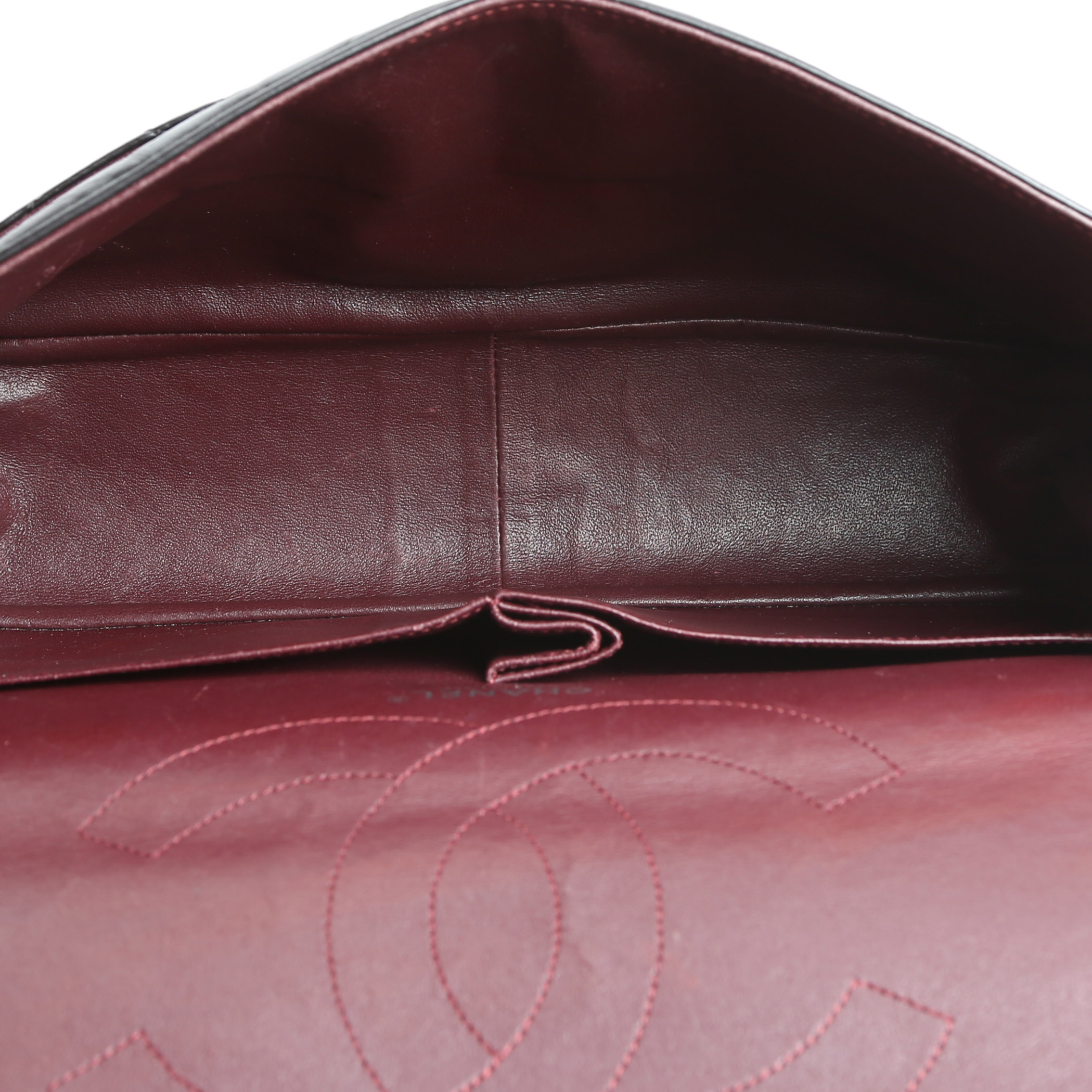 Borsa Chanel  Chanel 2.55 in pelle trapuntata nera - Detail D3