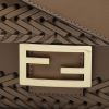 Fendi  Baguette handbag  in brown leather - Detail D1 thumbnail