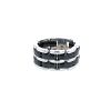 Flexible Chanel Ultra large model ring in white gold and ceramic - 00pp thumbnail