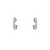 Tiffany & Co Etoile earrings in platinium and diamonds - 00pp thumbnail
