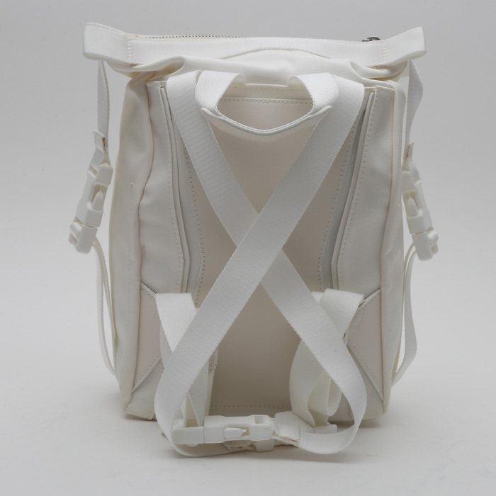 Mochila Givenchy  Infinity en lona blanca - Detail D7