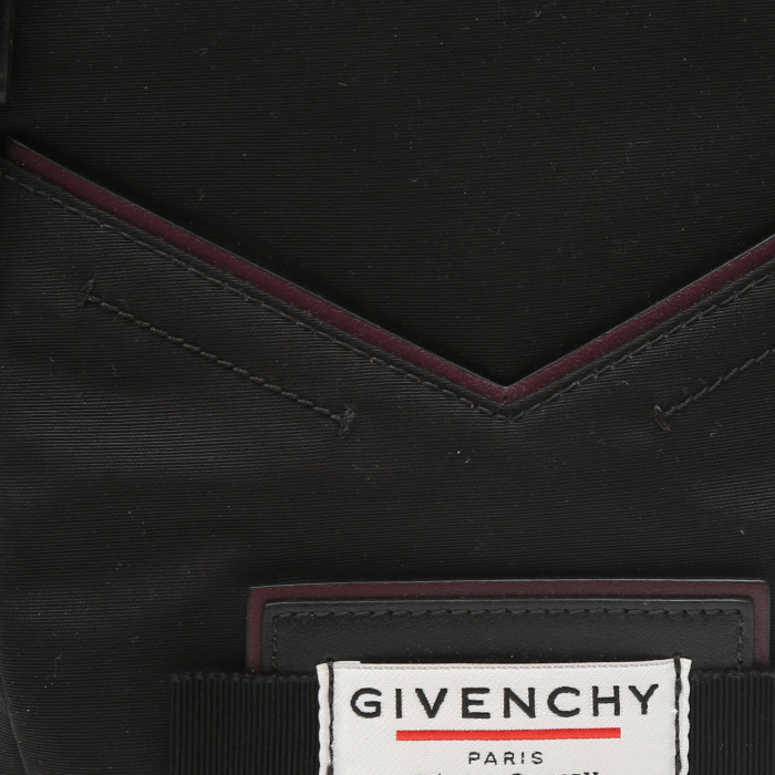 Mochila Givenchy  en lona negra - Detail D1