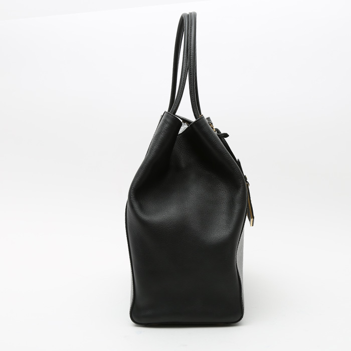 Sac à main Fendi  2 Jours en cuir noir - Detail D5