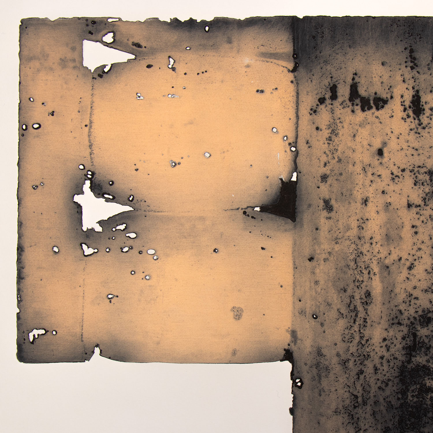 Pierre Soulages (1919-2022), Eau-forte 'XXXV' - 1979 - Detail D1