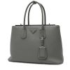 Prada  City Calf handbag  in grey leather saffiano - 00pp thumbnail