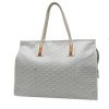 Sac cabas Goyard  Marquise en toile Goyardine blanche et cuir blanc - 00pp thumbnail