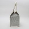 Sac cabas Goyard  Marquise en toile Goyardine blanche et cuir blanc - Detail D6 thumbnail
