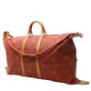 Louis Vuitton  America's Cup travel bag  in red coated canvas  and natural leather - 00pp thumbnail