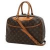 Louis Vuitton  Deauville handbag  in brown monogram canvas  and natural leather - 00pp thumbnail