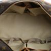 Louis Vuitton  Deauville handbag  in brown monogram canvas  and natural leather - Detail D3 thumbnail