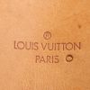 Louis Vuitton  Deauville handbag  in brown monogram canvas  and natural leather - Detail D4 thumbnail