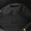 Chanel  Vintage handbag  in black grained leather - Detail D2 thumbnail