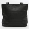 Chanel  Vintage handbag  in black grained leather - Detail D7 thumbnail