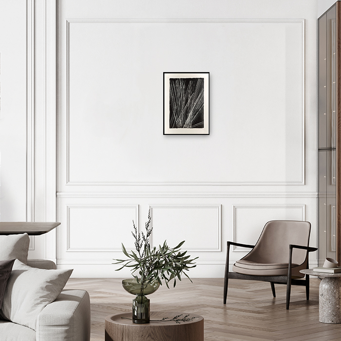 Hans Hartung, "L 1966-19", lithographie sur papier, signée et annotée EA, de 1966 - Detail D4