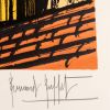 Bernard Buffet (1928-1999), Saint-Tropez, les toits et la baie - 1991, Lithograph in colors on paper - Detail D2 thumbnail