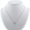 Tiffany & Co Victoria necklace in platinium and diamonds (0,81 carat) - 360 thumbnail