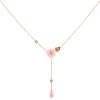 Piaget  necklace in yellow gold, opal and diamonds - 00pp thumbnail