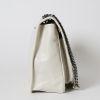 Saint Laurent  Niki medium model  shoulder bag  in white leather - Detail D6 thumbnail