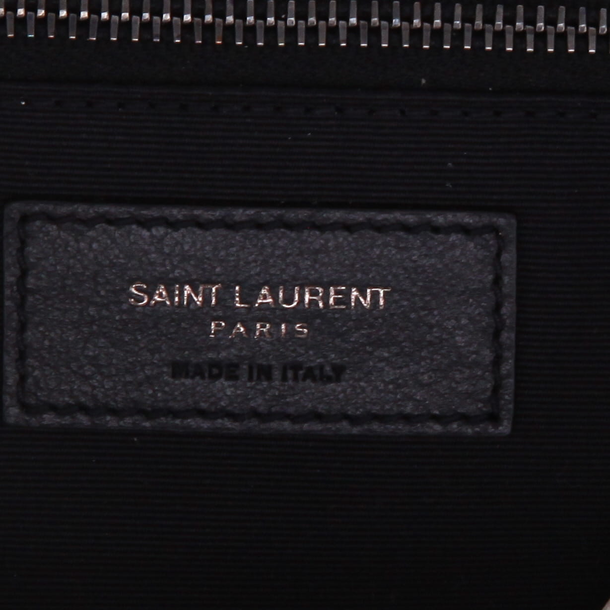 Sac bandoulière Saint Laurent  Niki moyen modèle  en cuir blanc - Detail D2