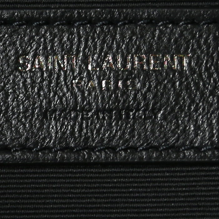 Borsa a tracolla Saint Laurent Niki modello medio in pelle nera - Detail D4