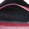 Bolso bandolera Saint Laurent  Niki modelo mediano  en cuero color burdeos - Detail D3 thumbnail