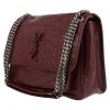 Saint Laurent  Niki medium model  shoulder bag  in burgundy leather - Detail D3 thumbnail