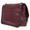 Saint Laurent  Niki medium model  shoulder bag  in burgundy leather - Detail D5 thumbnail