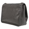Saint Laurent  Niki medium model  shoulder bag  in grey chevron quilted leather - Detail D5 thumbnail
