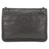 Saint Laurent  Niki medium model  shoulder bag  in grey chevron quilted leather - Detail D7 thumbnail