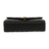 Saint Laurent  Enveloppe medium model  shoulder bag  in black quilted leather - Detail D1 thumbnail