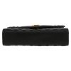 Saint Laurent  Enveloppe medium model  shoulder bag  in black quilted leather - Detail D4 thumbnail