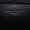 Saint Laurent  Enveloppe medium model  shoulder bag  in black quilted grained leather - Detail D2 thumbnail