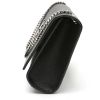 Bolso bandolera Saint Laurent  Kate modelo mediano  en cuero granulado negro - Detail D6 thumbnail