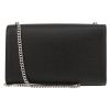 Saint Laurent  Kate medium model  shoulder bag  in black grained leather - Detail D7 thumbnail
