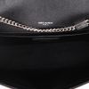 Saint Laurent  Kate medium model  shoulder bag  in black grained leather - Detail D8 thumbnail