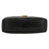 Bolso bandolera Saint Laurent  Lou Sac Caméra modelo mediano  en cuero negro - Detail D4 thumbnail