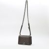 Chanel  Boy shoulder bag  in grey quilted leather - Detail D2 thumbnail
