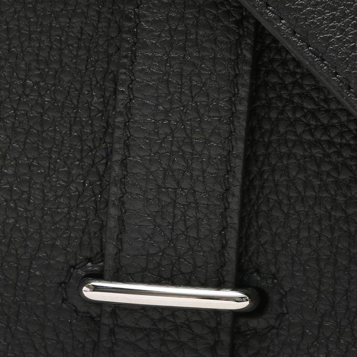 Hermès Steve Light briefcase in black togo leather - Detail D1